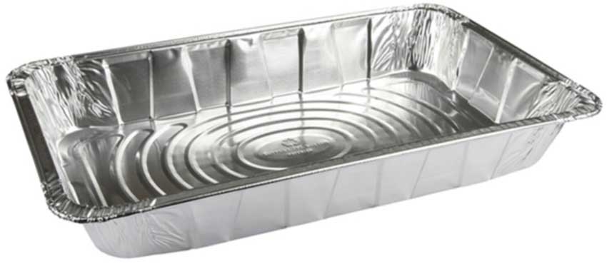 Pactiv Deep Full-Size Silver Aluminum Foil Steam Table Pan, 346 Ounce Capacity -- 40 per case