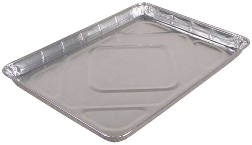 Pactiv Silver Aluminum 1/4 Sheet Cake Pan, 56.20 Ounce Capacity -- 100 per case