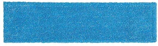 Rubbermaid Commercial Blue Adaptable Microfiber Flat Mop Pad, 19.50 x 5.50 x 0.38 inch -- 12 per case