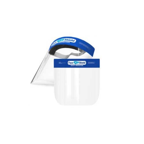 ACS Industries Clear Polypropylene Face Shield -- 10 per case