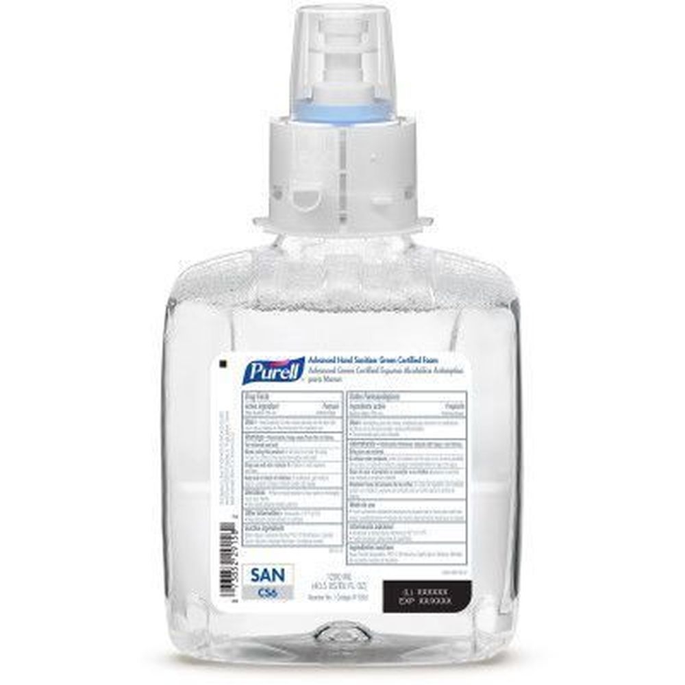 Purell Green Certified Foam Hand Sanitizer Refill, 1200 Milliliter -- 2 per case