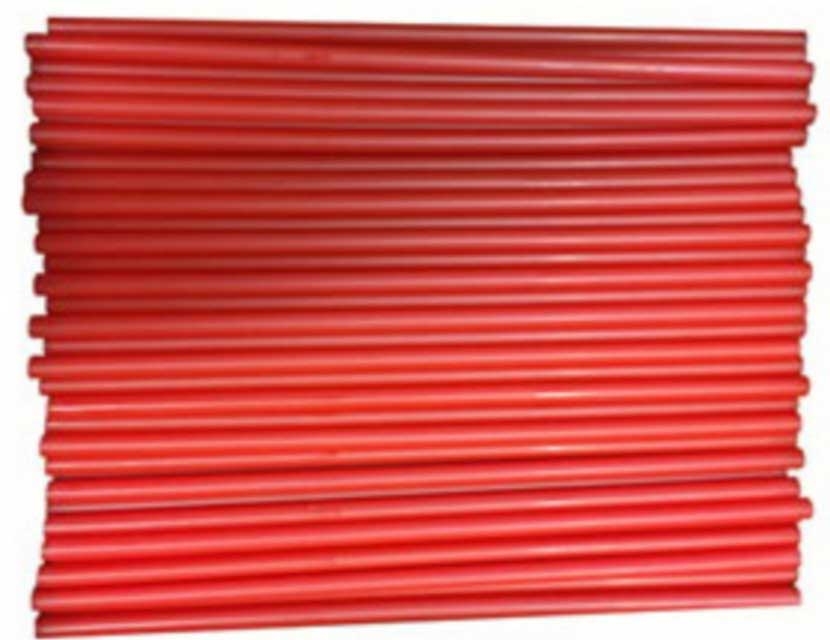 Cell O Core Red Zombie Fat Straw - Wrapped, 10.5 inch -- 450 per case