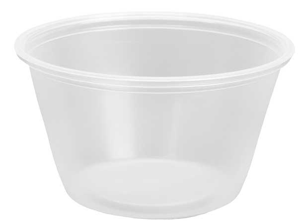 Bunzl Prime Source Polypropylene Clear Portion Cup, 3.25 Ounce -- 2500 per case