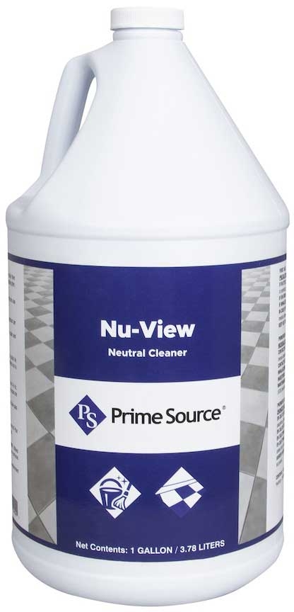 Midlab Prime Source Pink Lemon Nu-View Neutral Cleaner, 1 Gallon -- 4 per case
