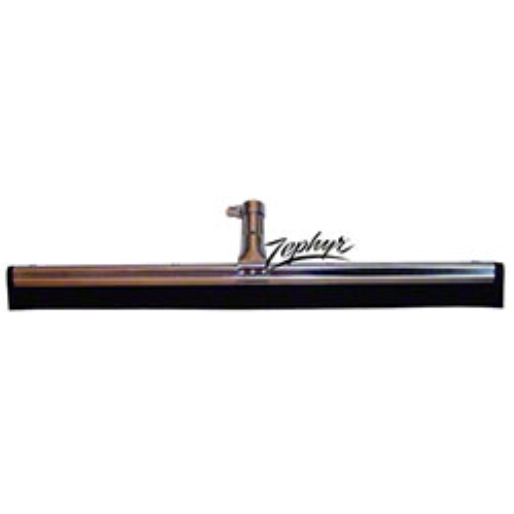 Zephyr Black Plastic Heavy Duty Squeegee, 30 inch -- 6 per case