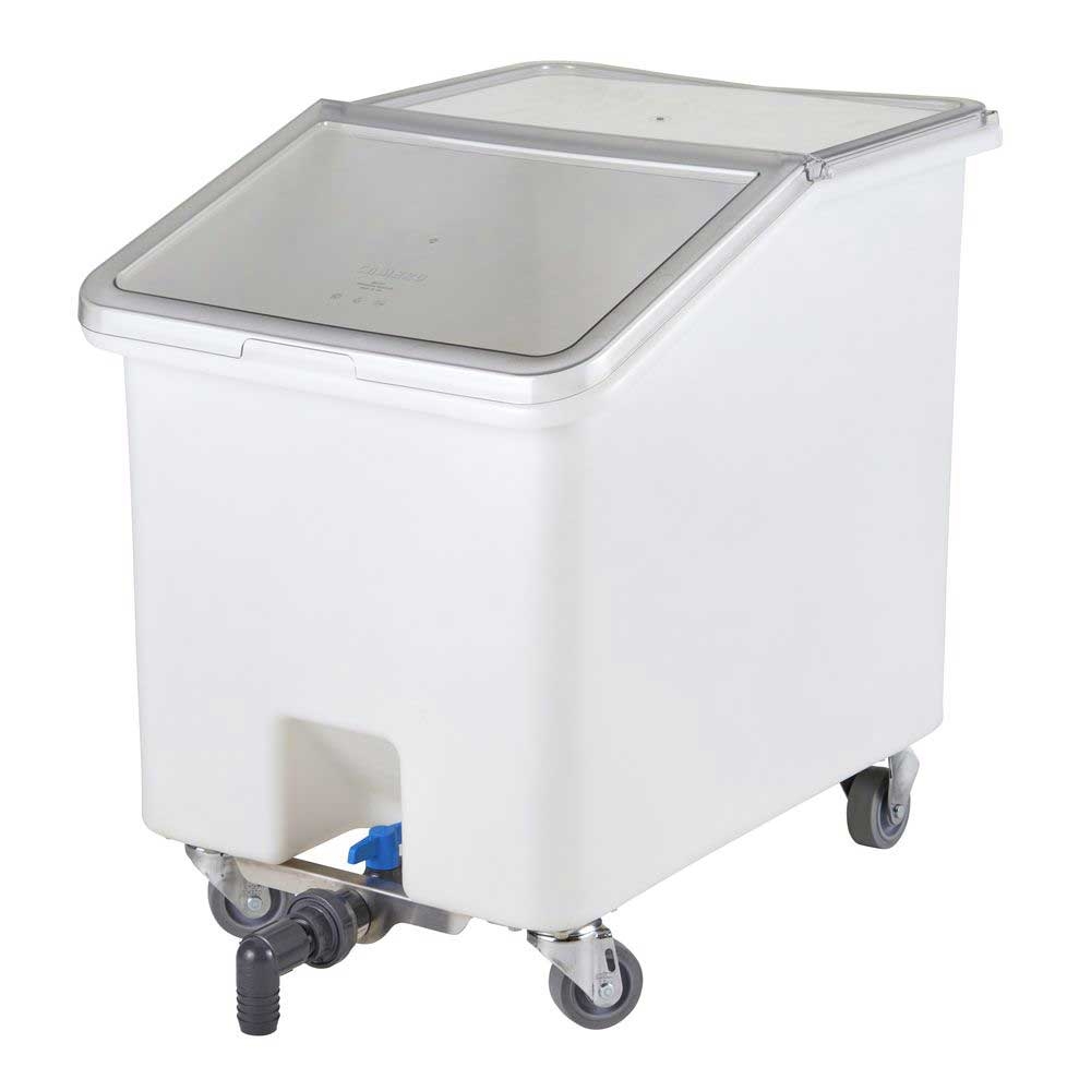 Cambro White Soak and Brine Tank, 37 Gallon