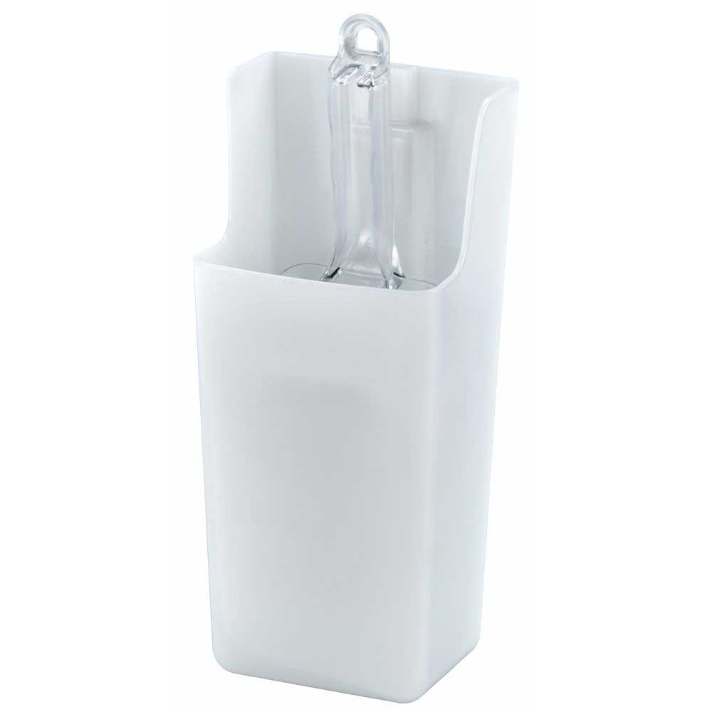 Cambro White Scoop Holder for Ingredient Bins, 5 x 3.66 x 11 inch