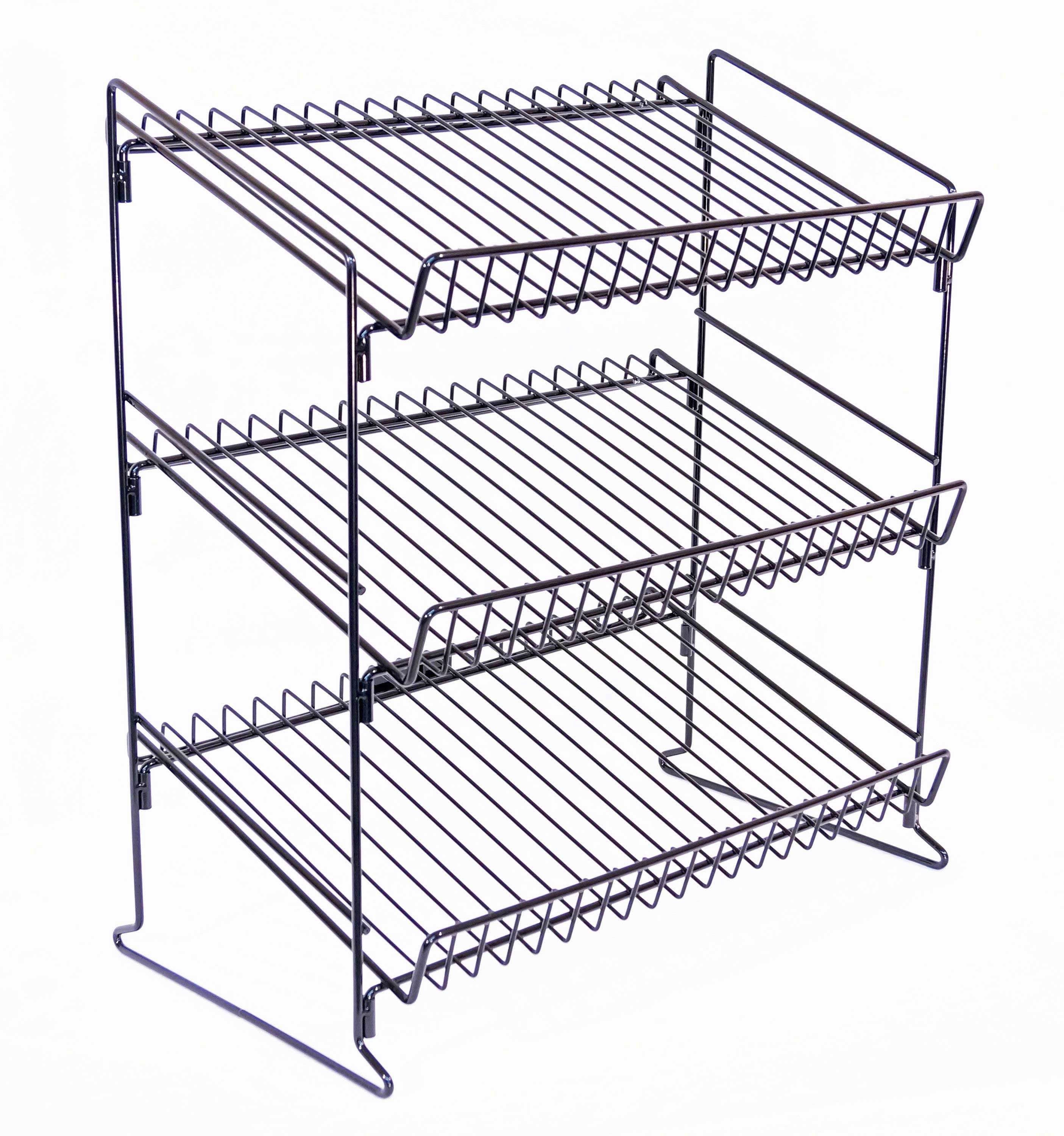 Mobile Merchandisers 3-Shelf Counter Display