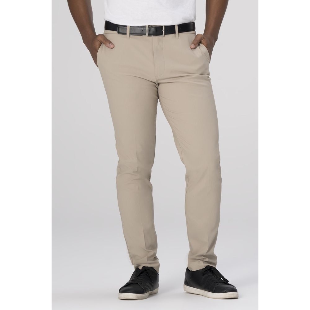 Chef Works Khaki Chino Poly Stretch Pant for Men, 36 inch
