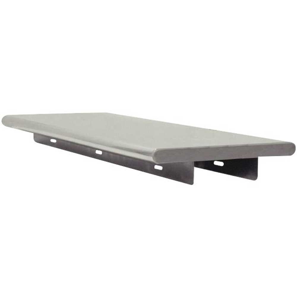 Stainless Steel Pass Thru Shelf, 24 x 60 inch Provided With 2 - L Brackets.