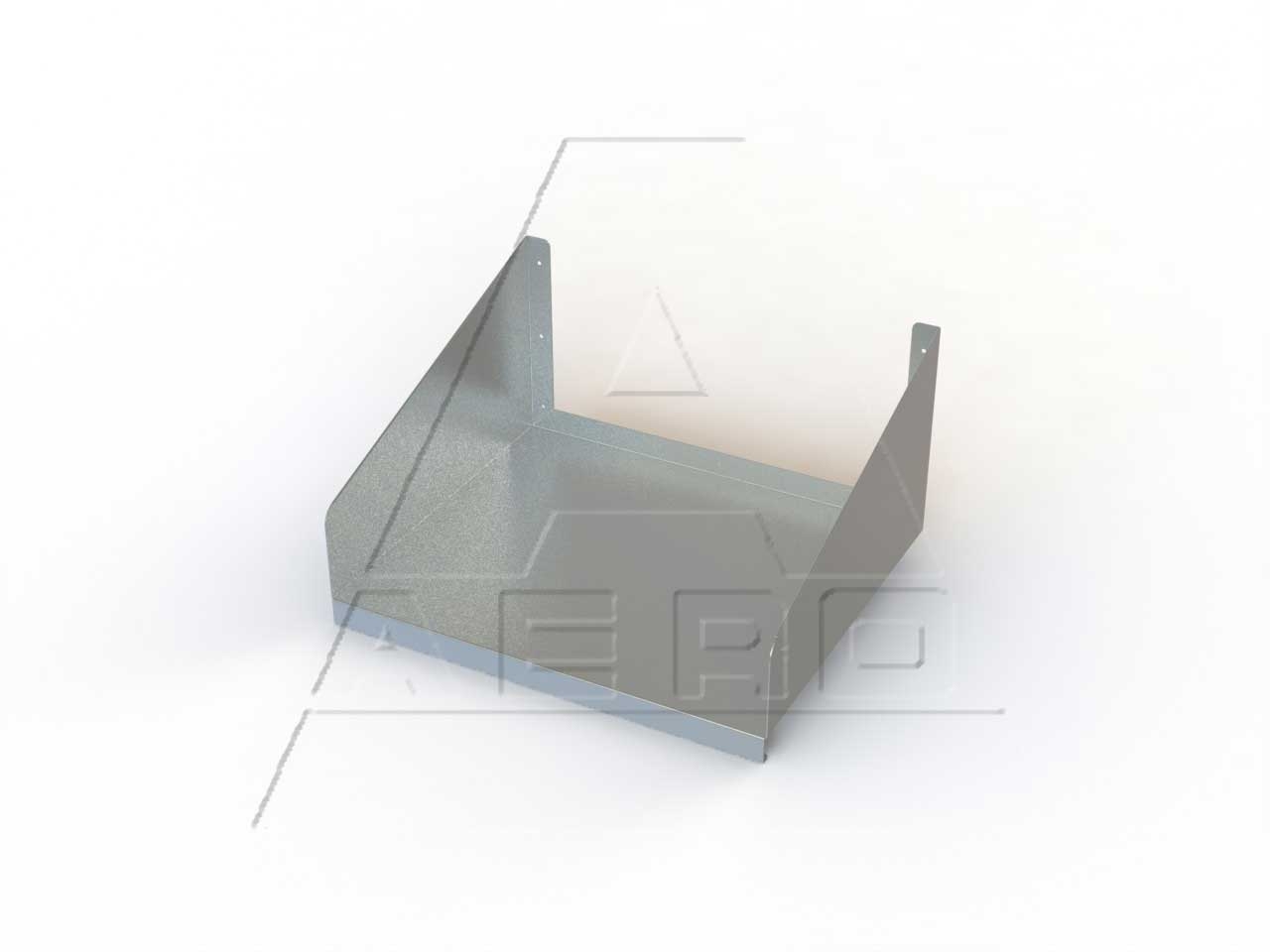 Aero Microwave Shelf, 24 x 24 x 22 inch.