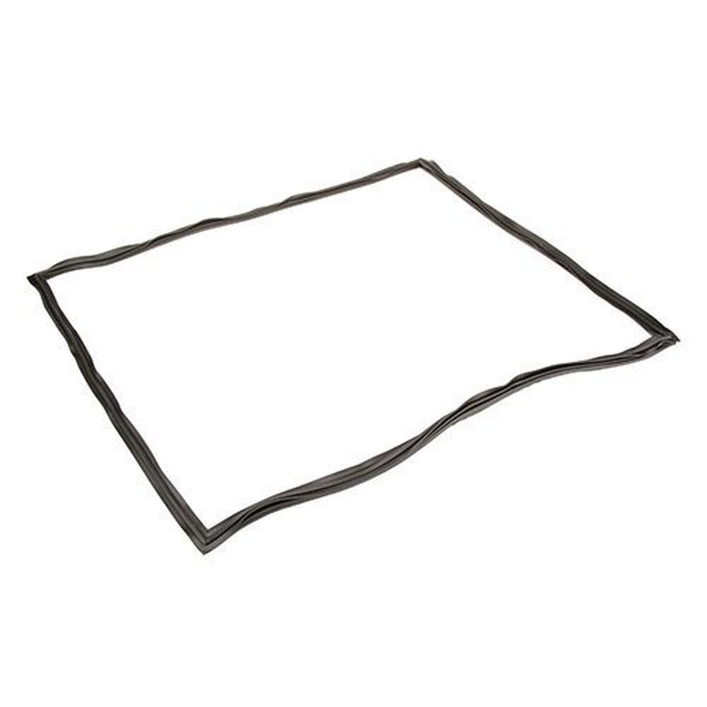True 810809 Black Rubber Type R Door Gasket for True Part Number E810809, 23 x 26 1/4 inch