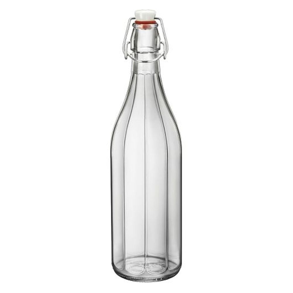 Oxford Glass 1 Quart Swing Top Bottle, 6 count
