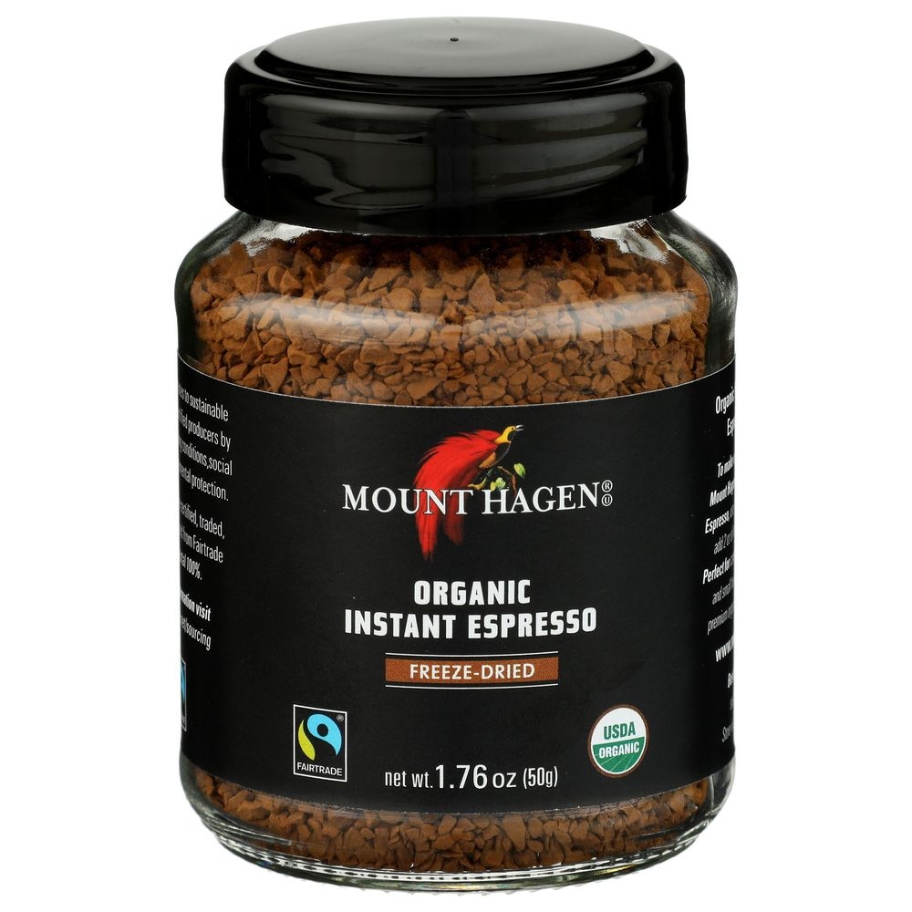 Organic Freeze Dried Instant Espresso Coffee