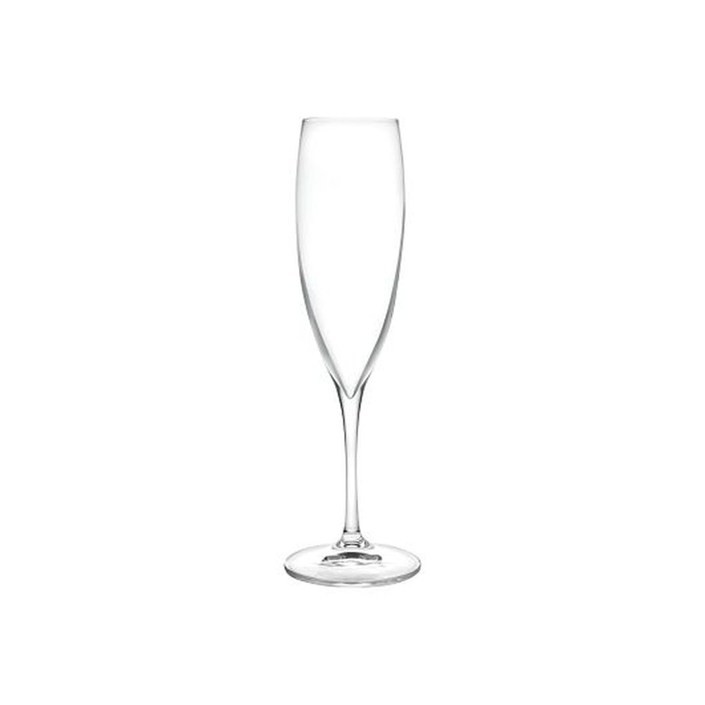 Invino 9 Ounce Crystalline Champagne Flute Glass, 12 count