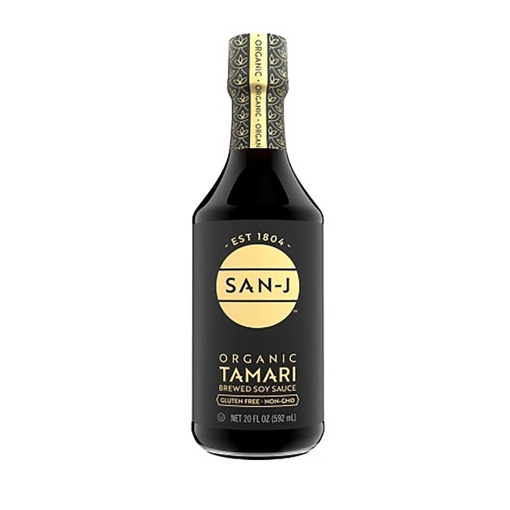 San J Organic Tamari, 20 Ounce -- 6 per case.