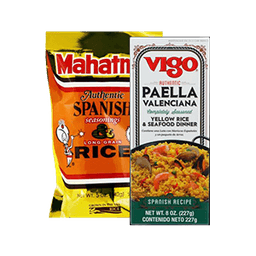 Contains 6 Hispanic Rice products