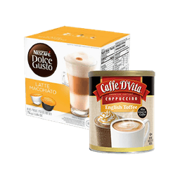 Contains 151 Lattes and Cappuccino products