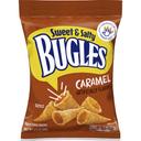 Bugles Sweet and Salty Caramel Crispy Corn Snacks, 3.5 Ounce -- 7 per case.