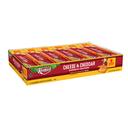 Keebler Sandwich Cheese and Cheddar Sandwich Crackers - 12 count tray, 12 per case