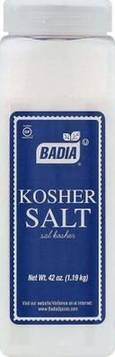 Badia Kosher Salt, 42 Ounce -- 4 per case