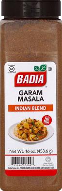 Badia Indian Blend Garam Masala, 16 Ounce -- 6 per case
