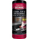 Weiman Cook Top and Microwave Dual Action Wipe - 30 per pack -- 4 packs per case