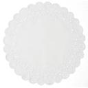 Lapaco Normandy White Paper Lace Doily - Smart Pack, 5 inch -- 1000 per case