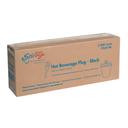 Royal Black Circle Beverage Plug, 400 count per pack -- 5 per case.