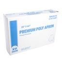 Royal 1.5 Mil Polyethylene Apron, 28 x 46 inch -- 500 per case.