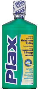 Plax Soft Mint Flavor Mouthwash, 24 Fluid Ounce -- 12 per case