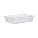 Rubbermaid Clear Food/Tote Box, 8.5 Gallon