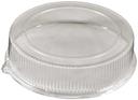 PartiPak PETE Round Everyday Fluted Dome Lid Only, 16 inch -- 50 per case.