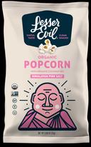 LesserEvil Organic Himalayan Pink Salt Popcorn, 0.88 Ounce -- 18 per case