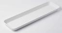 American Metalcraft Melamine White Rectangular Market Tray, 216 Ounce Capacity