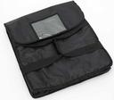 American Metalcraft Black Deluxe Pizza Delivery Bag, 20 inch Square x 5 inch Height