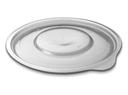 D and W Fine Pack Polypropylene 1MM Clear Large Cruiser Bowl Lid Only -- 624 per case.