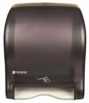 San Jamar Smart Essence Classic Black Pearl Automatic Paper Towel Dispenser.