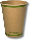 Responsible Products Tree-Less Natural Kraft Compostable Paper Hot Cup, 10 Ounce Capacity -- 1000 per case