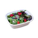 Responsible Products Rectangle No-PFAS Added Compostable Molded Fiber Bowl, 48 Ounce Capacity -- 200 per case