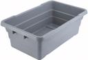Winco Gray Nesting Lug Box, 24 x 15 x 8 inch -- 12 per case