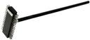 Winco Stainless Steel Bristles Pizza Oven Broiler Brush, 30 inch Handle