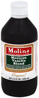 Molina Mexican Original Vanilla Blend Extract, 8.3 Ounce -- 12 per case