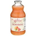Lakewood Organic Pure Pink Grapefruit Juice, 32 Fluid Ounce -- 6 per case