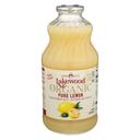 Lakewood Organic Pure Lemon Juice, 32 Fluid Ounce -- 6 per case