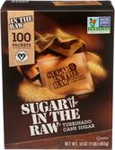 In The Raw Natural Turbinado Cane Sugar, 100 count per pack -- 8 per case