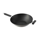 Joyce Chen Professional Series Carbon Steel Excalibur Nonstick Flat Bottom Wok with Phenolic Handle, 14 inch