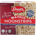Streits Onion and Poppy Matzo Moonstrip, 11 Ounce -- 12 per case
