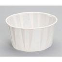 Genpak White Paper Portion Cup, 5.5 Ounce Capacity -- 5000 per case