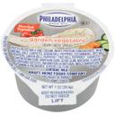 Kraft Philadelphia Garden Vegetable Cream Cheese - Cup, 1 Ounce -- 100 per case.